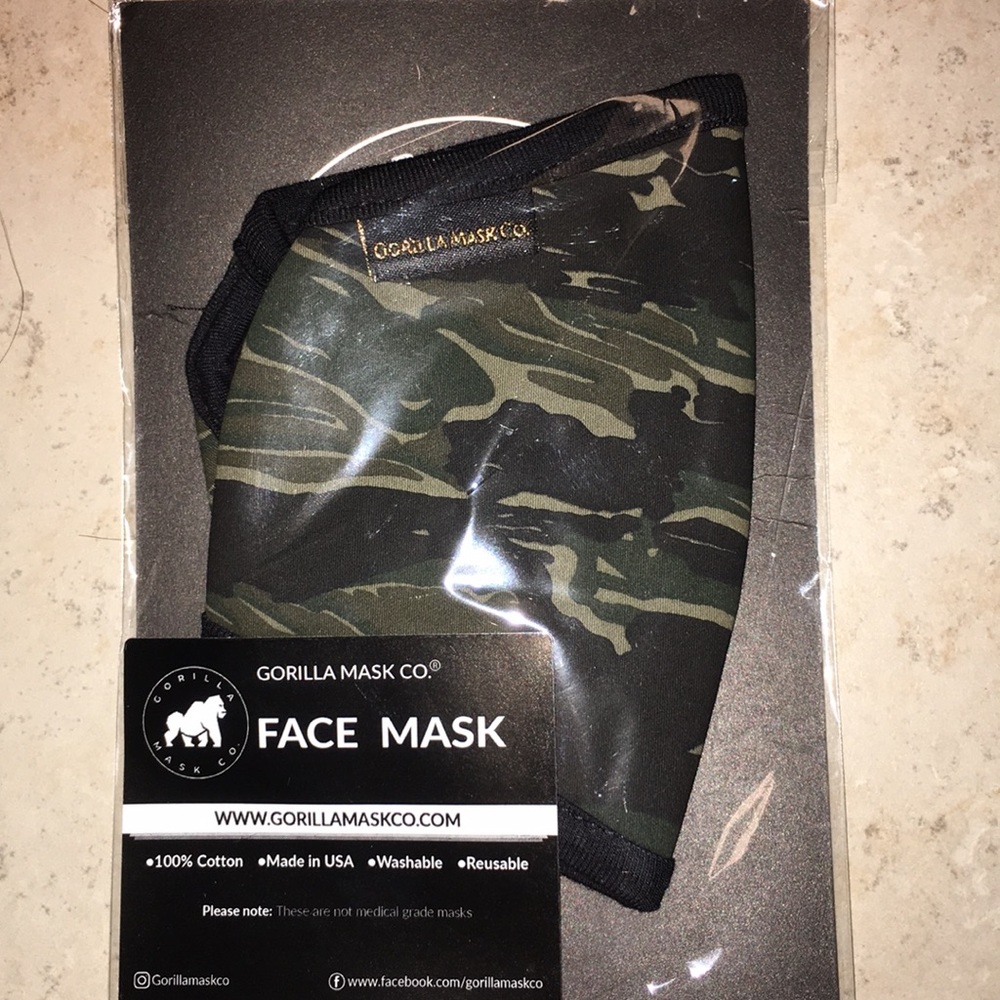 😷 FACE MASK UNISEX ( camouflage ) - Picture 2 of 3